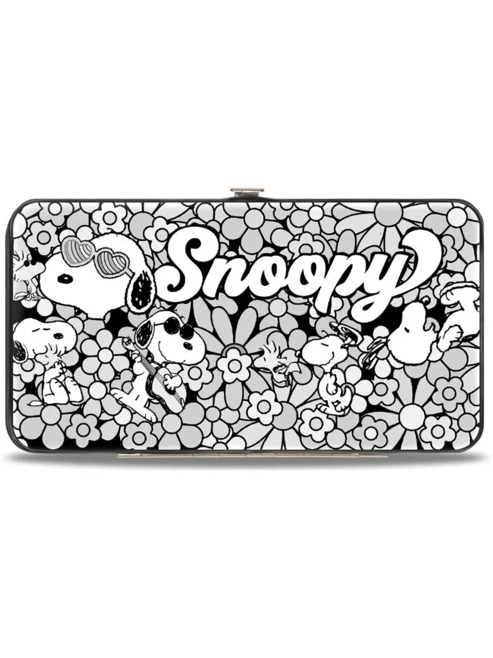 Peanuts Hinged Clasp Wallet - Cute Cartoon Design, Compact & Stylish Accessory